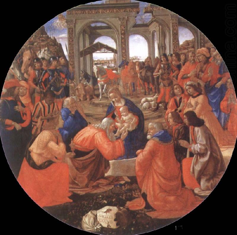 Adoration of the Magi, Domenico Ghirlandaio